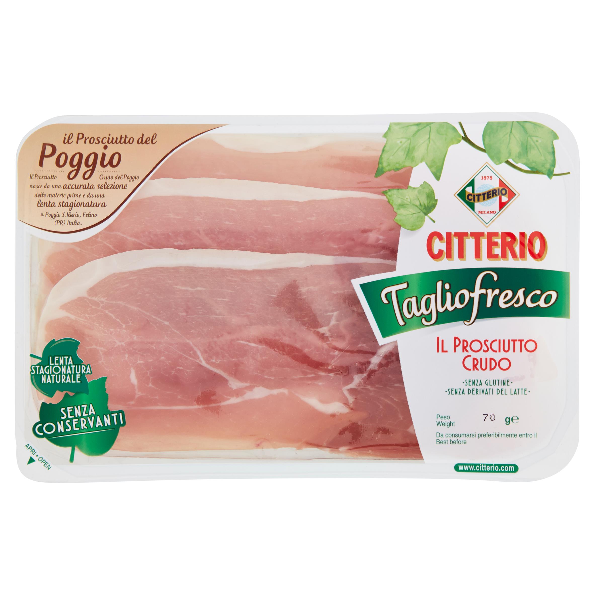 CITTERIO TAGLIO FRES VAS CRUDO 70 GR   L