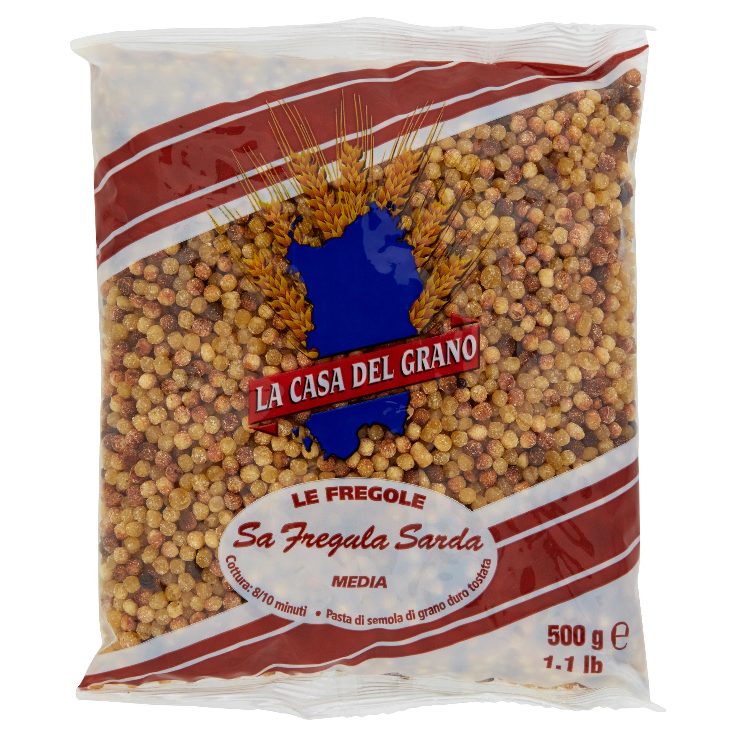 CASA DEL GRANO FREGOLA MEDIA 500 GR   S