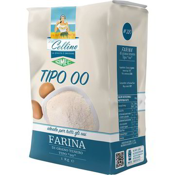 Farina di grano tenero Tipo 0 1 kg Conad | Conad