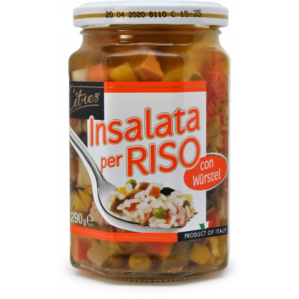 CITRES INSALATA RISO OLIOC/WURST 290 GR   M