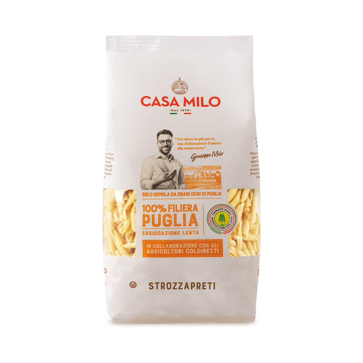 CASA MILO STROZZAPRETI FIL PUGLIA 500 GR   M