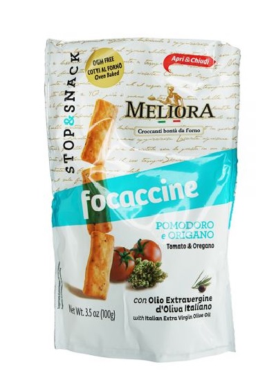 CASA MILO FOCACCIA POMOD ORIGANO 100 GR   S