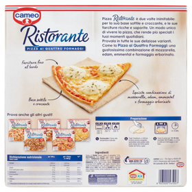 CAMEO PIZZA RISTORANTE 4 FORMAGGI 340 GR   M