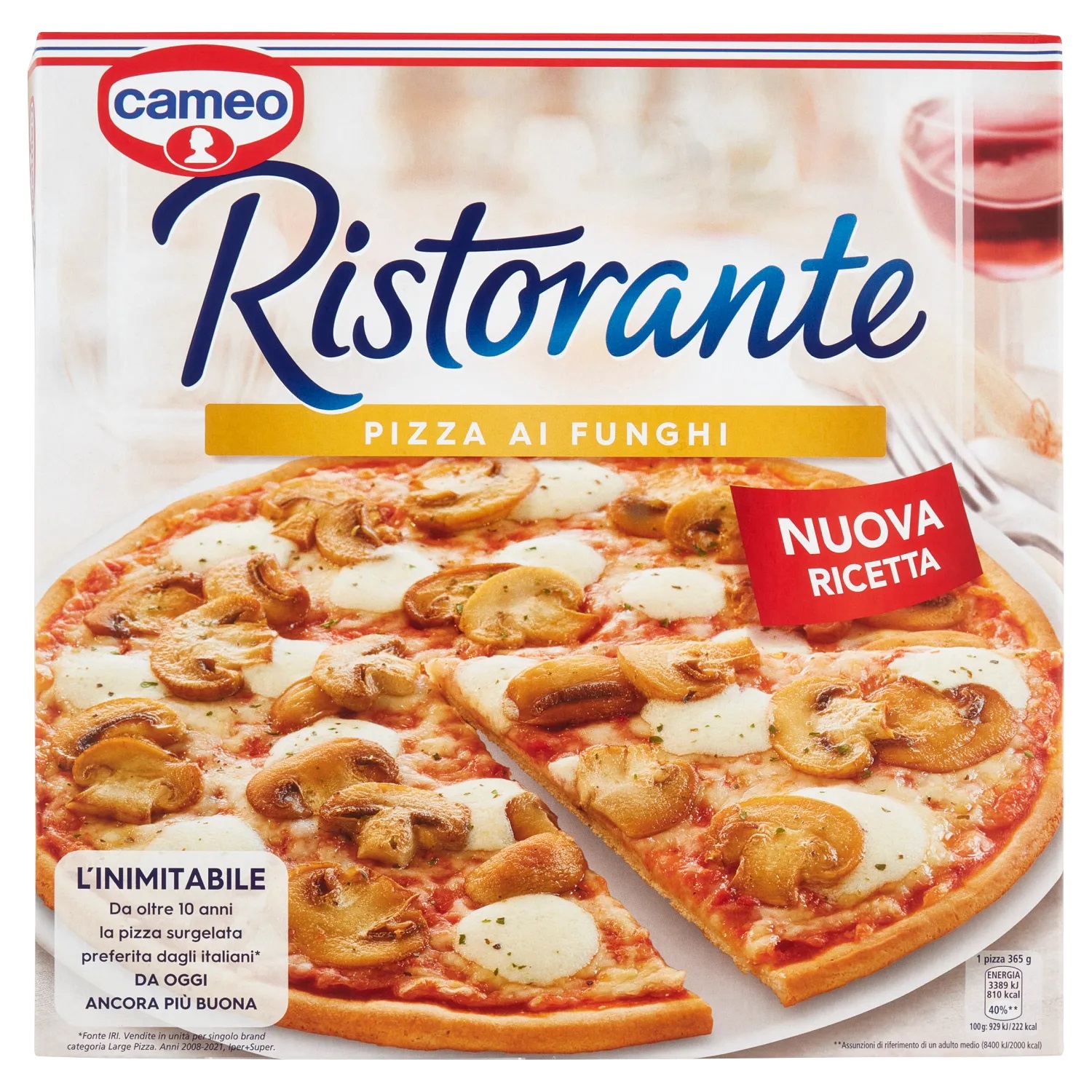 CAMEO PIZZA RIST FUNGHI 365 GR   S