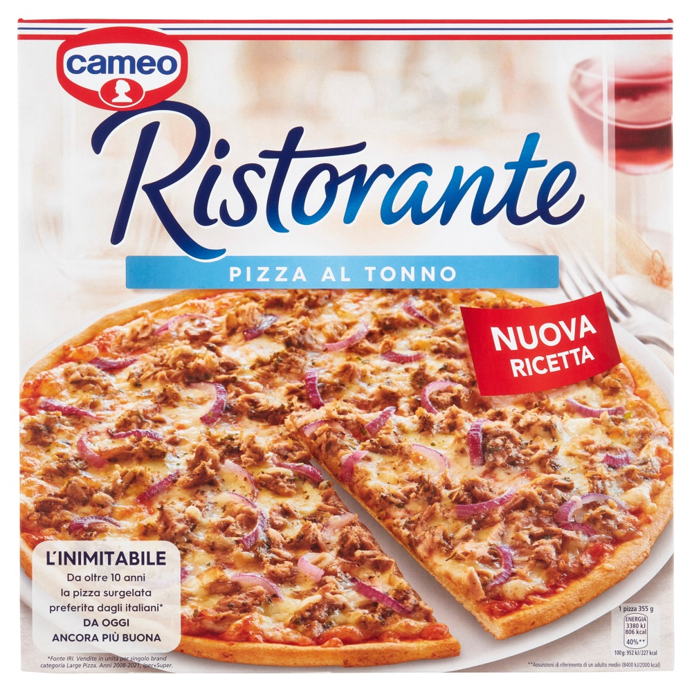 CAMEO PIZZA RIST TONNO 355 GR   M