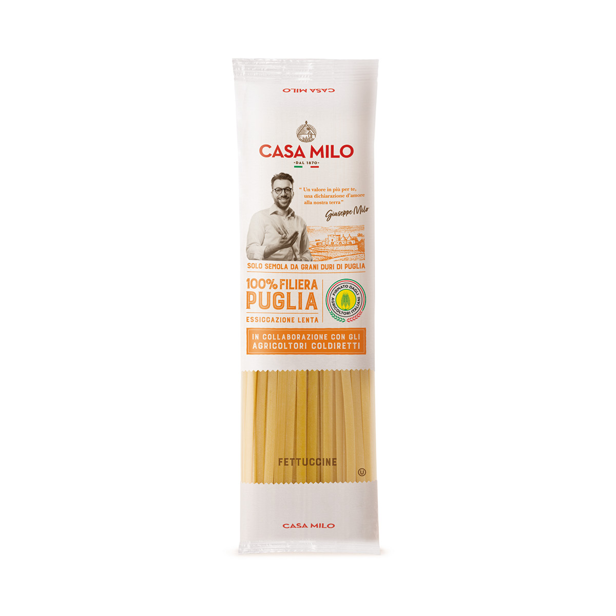 CASA MILO PASTA FETTUCCINE 500 GR   M