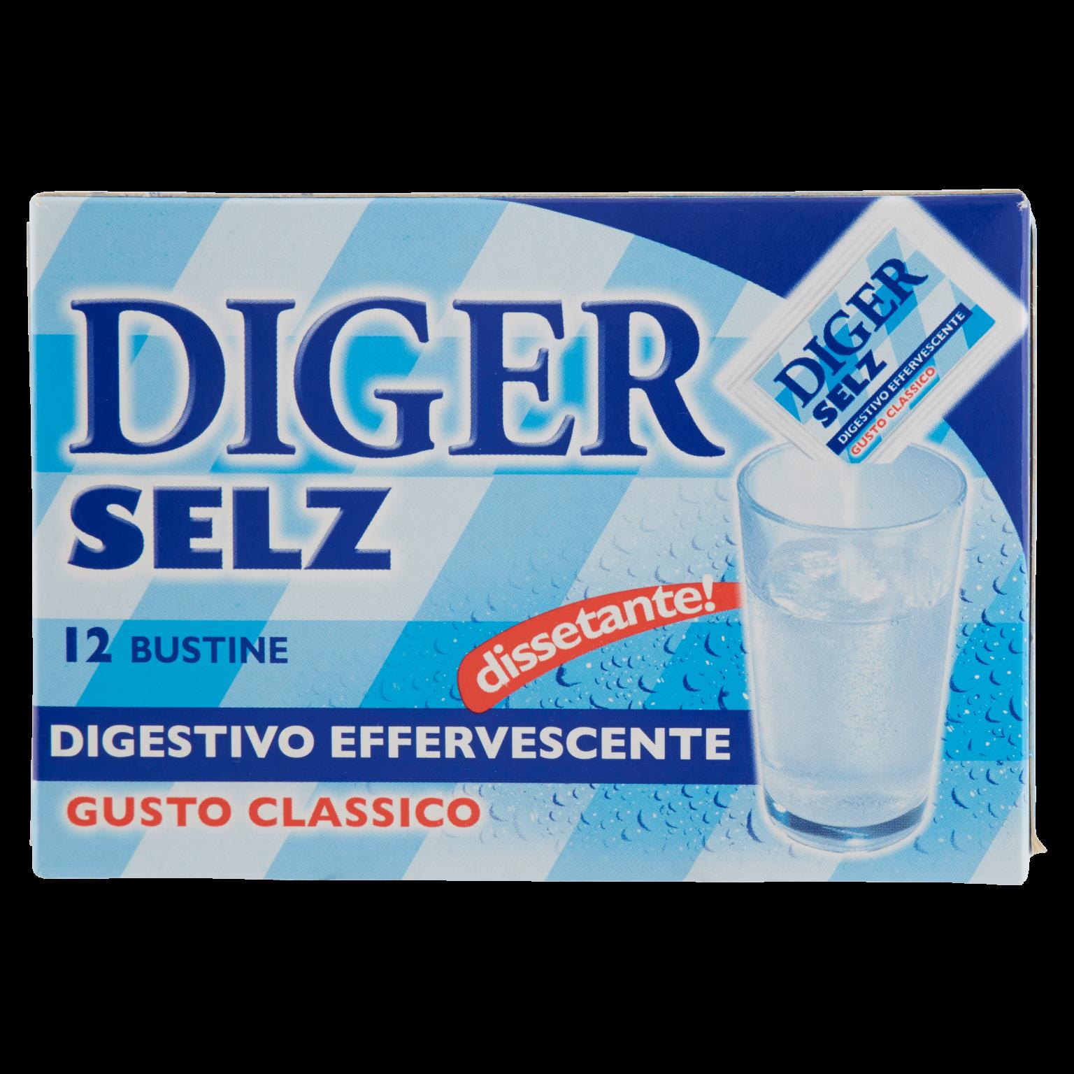Diger Selz: polvere antiacido effervescente, gusto classico * 48 bustine,  3,5 grammi ciascuno* [Importazione Italiana] : : Altro