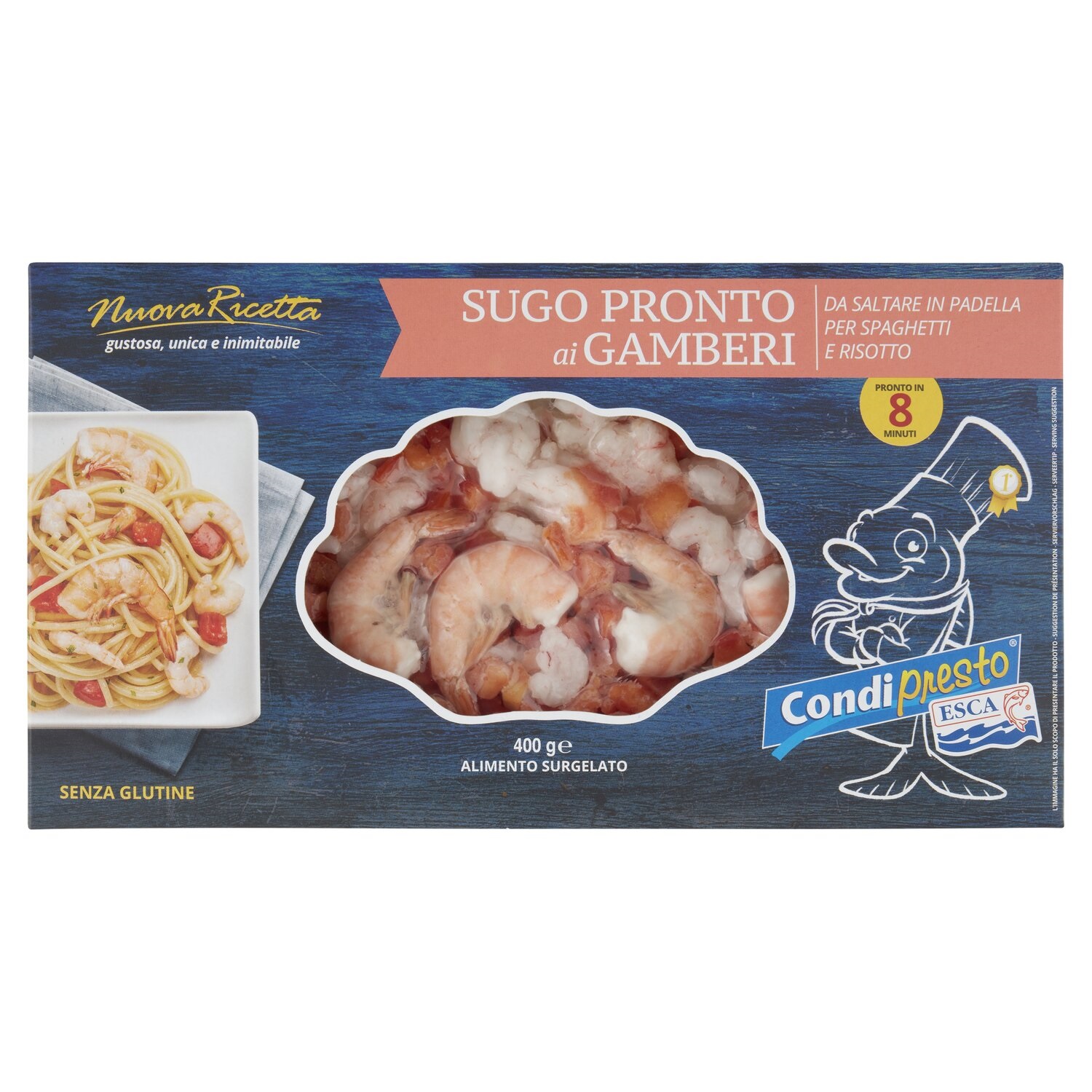 ESCA VOGLIA GAMBERI 400 GR   L