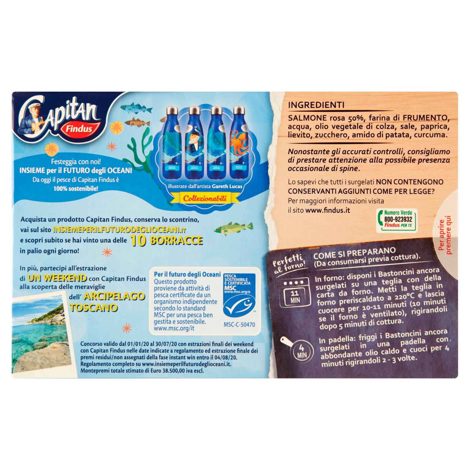 FINDUS BASTON SALMONE 8 PZ   XL