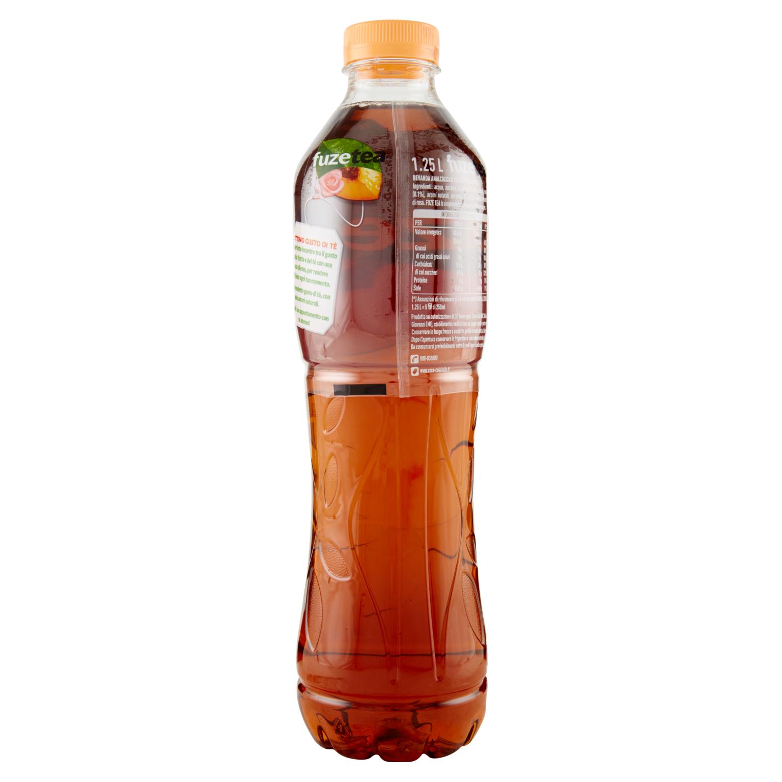 Fuze tea - in bottiglia - 400 ml - gusto pesca su