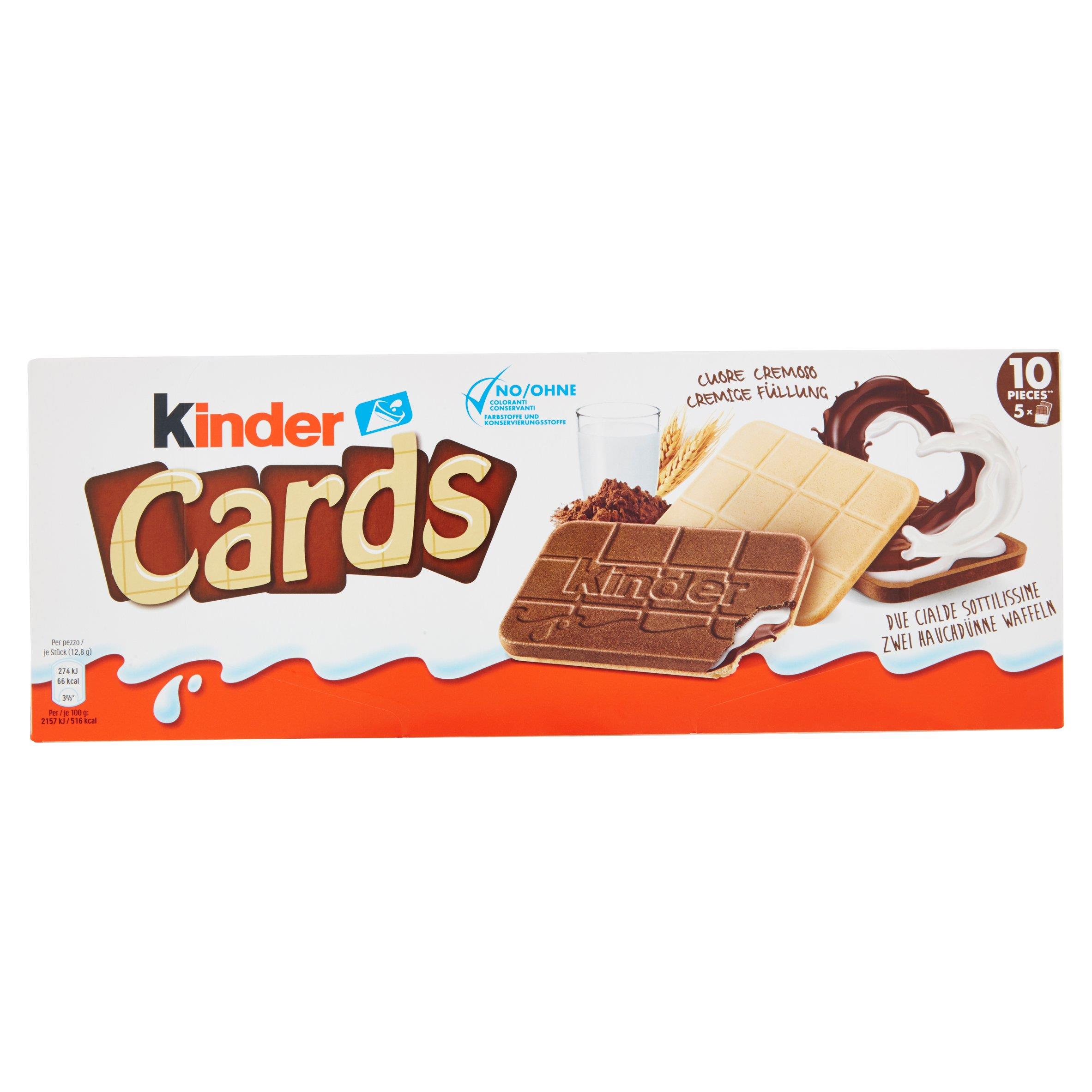 FERRERO KINDER CARDS LA CA 128 GR   M