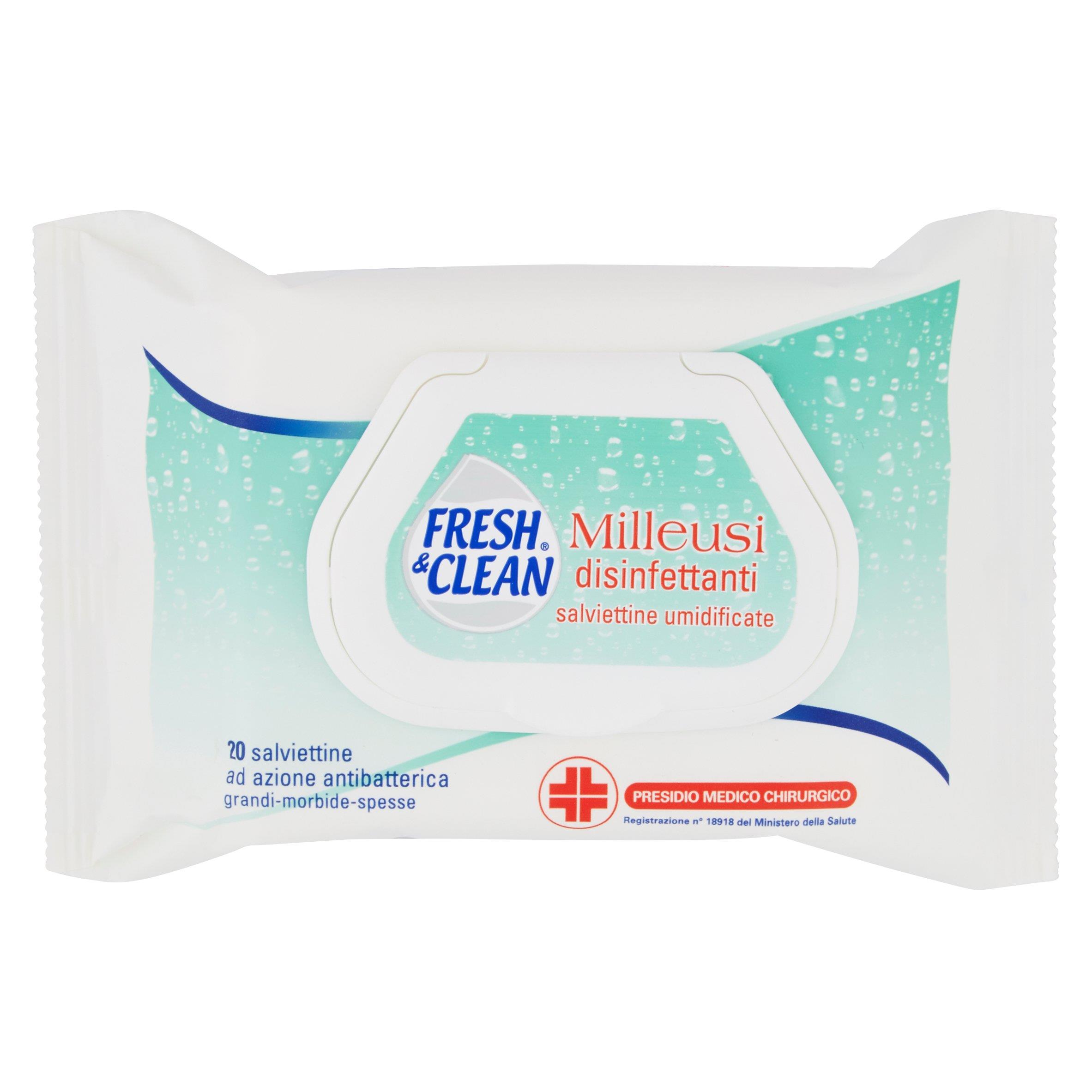 FRESH CLEAN SALVIETTE DISINF  20 PZ   S