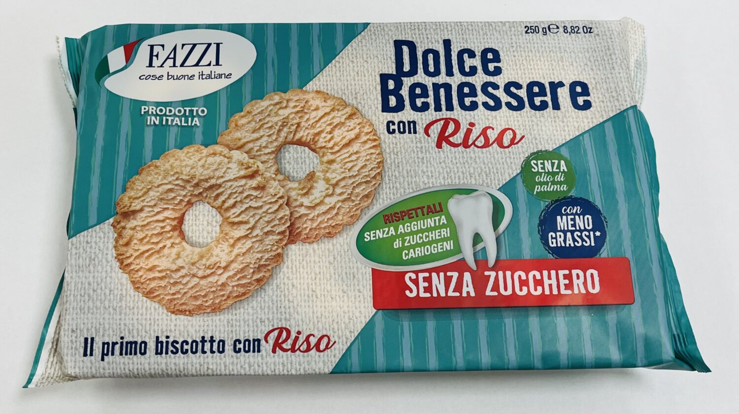 FAZZI BISCOTTI AL RISO S/UOV BUR   L