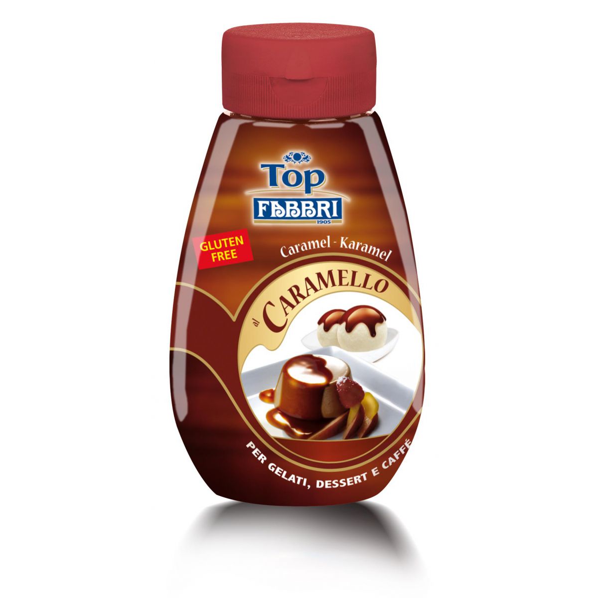 FABBRI TOPPING CARAMELLO 225 GR   L