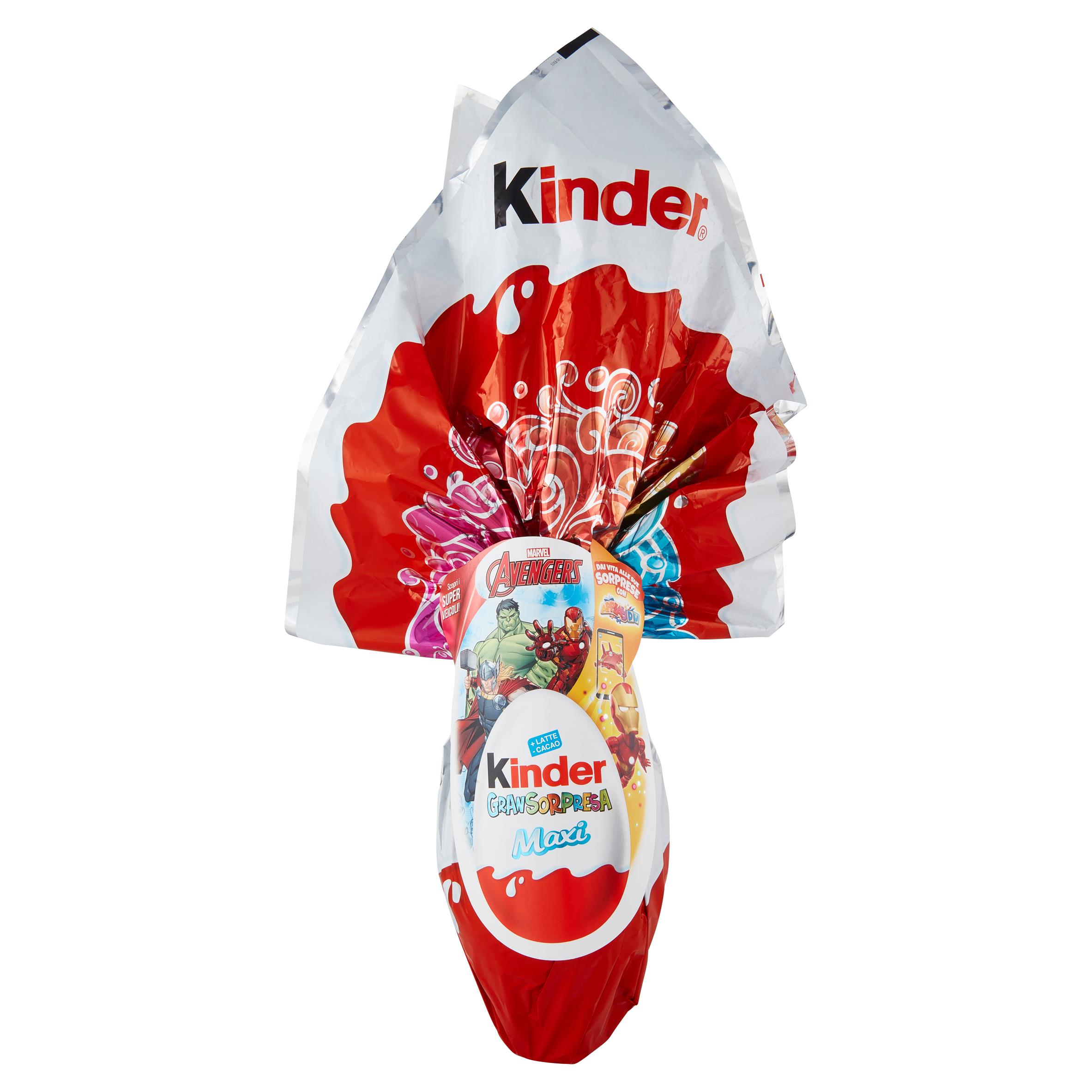 FERRERO KINDER UOVO MARVEL 220 GR PASQ   L