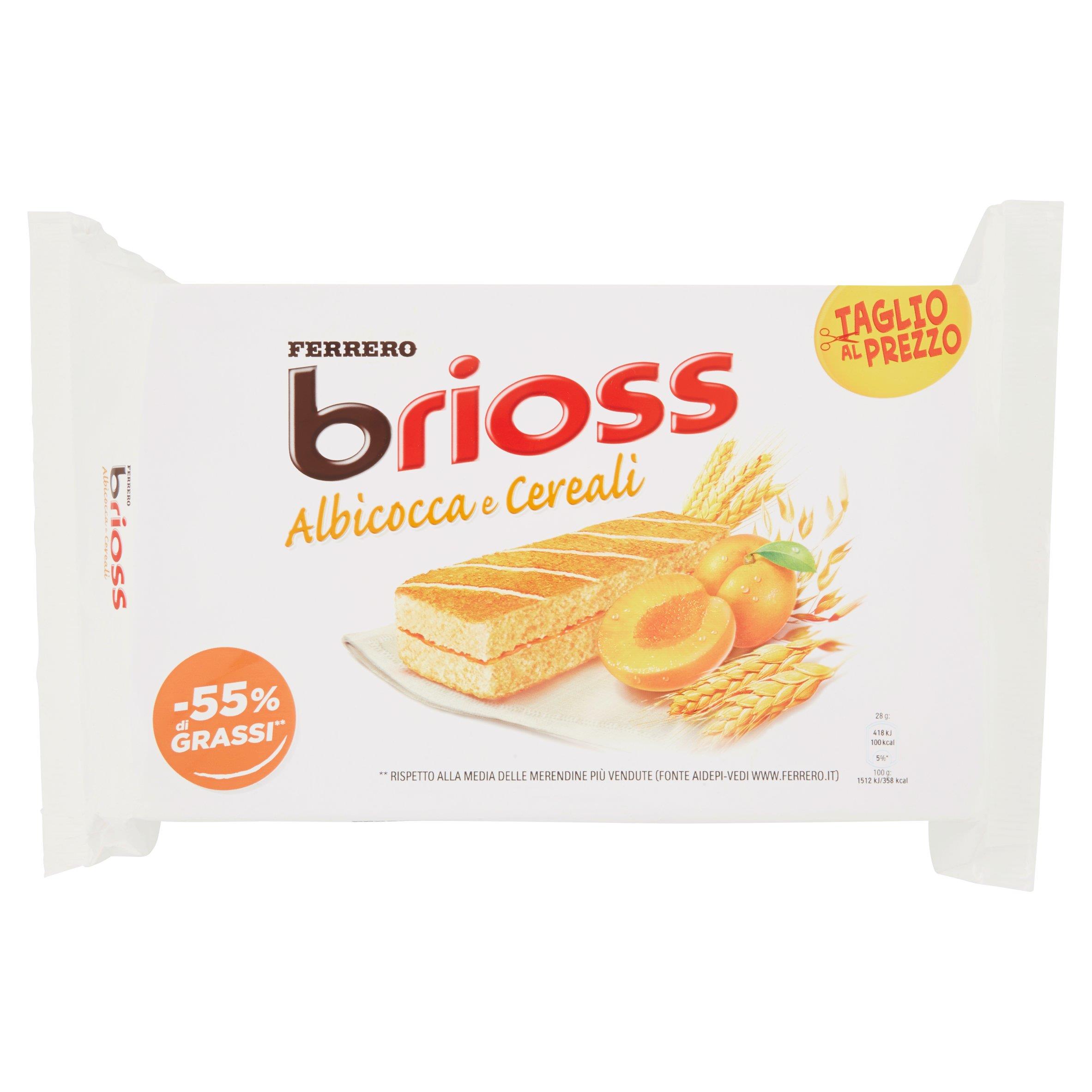 FERRERO BRIOSS ALBICOCCA CEREA 280 GR   S