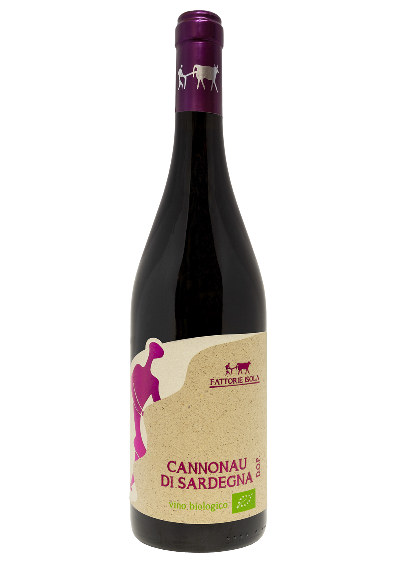 FATTORIE ISOLA VINO CANNONAU BIO ROSSO 75 CL VEN   L