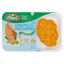 FILENI COTOLETTE POLLO CON SPINACI 880 GR   L