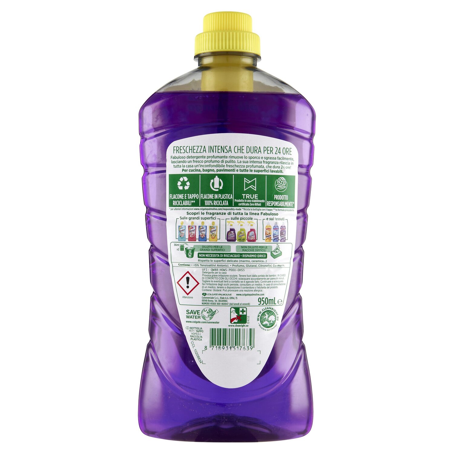 FABULOSO PAVIMEN LAVANDA 950 ML   M