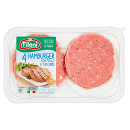 FILENI POLLO TACC HAMBURGER 400 GR   M