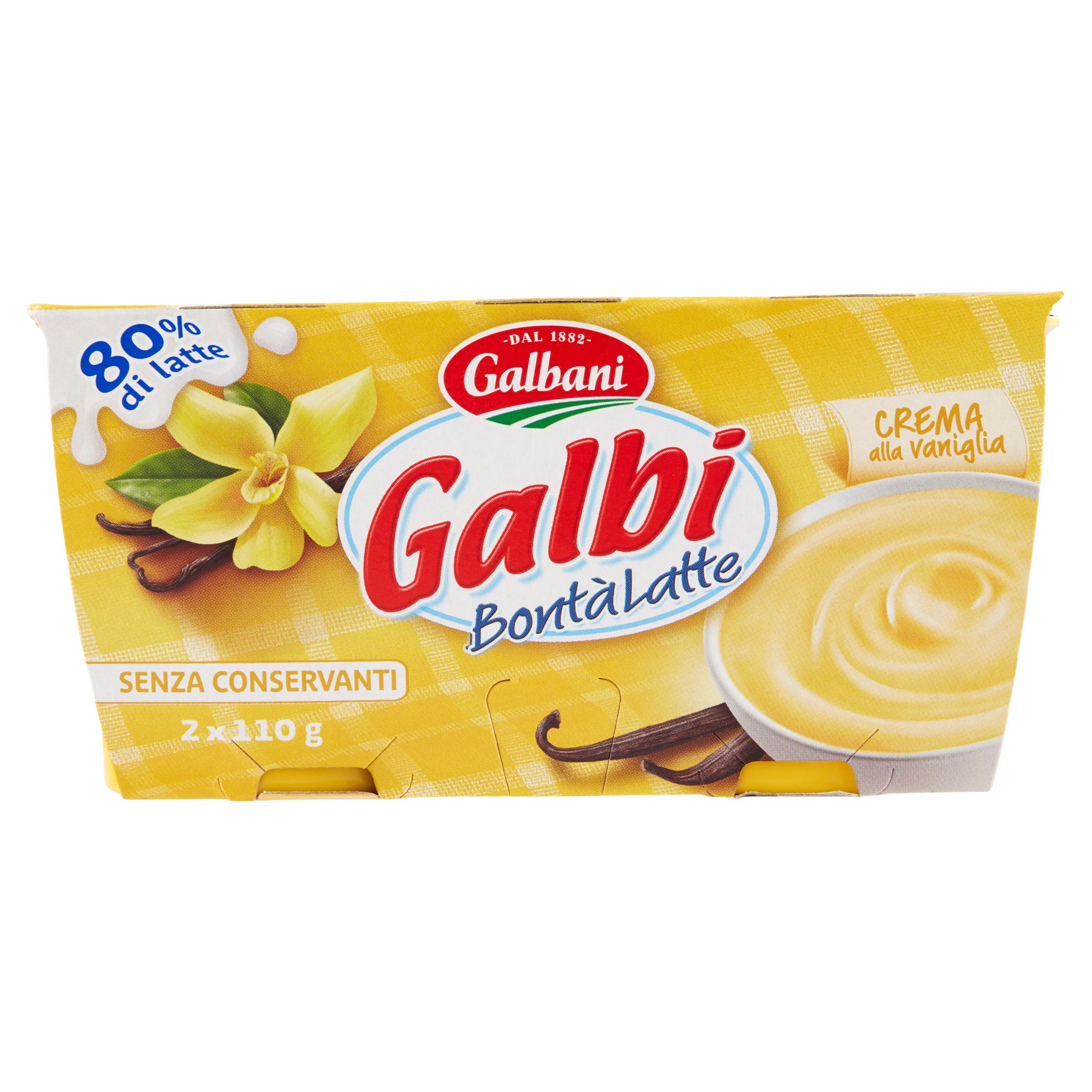 GALBANI GALBI VANIGLIA 2 PZ   L