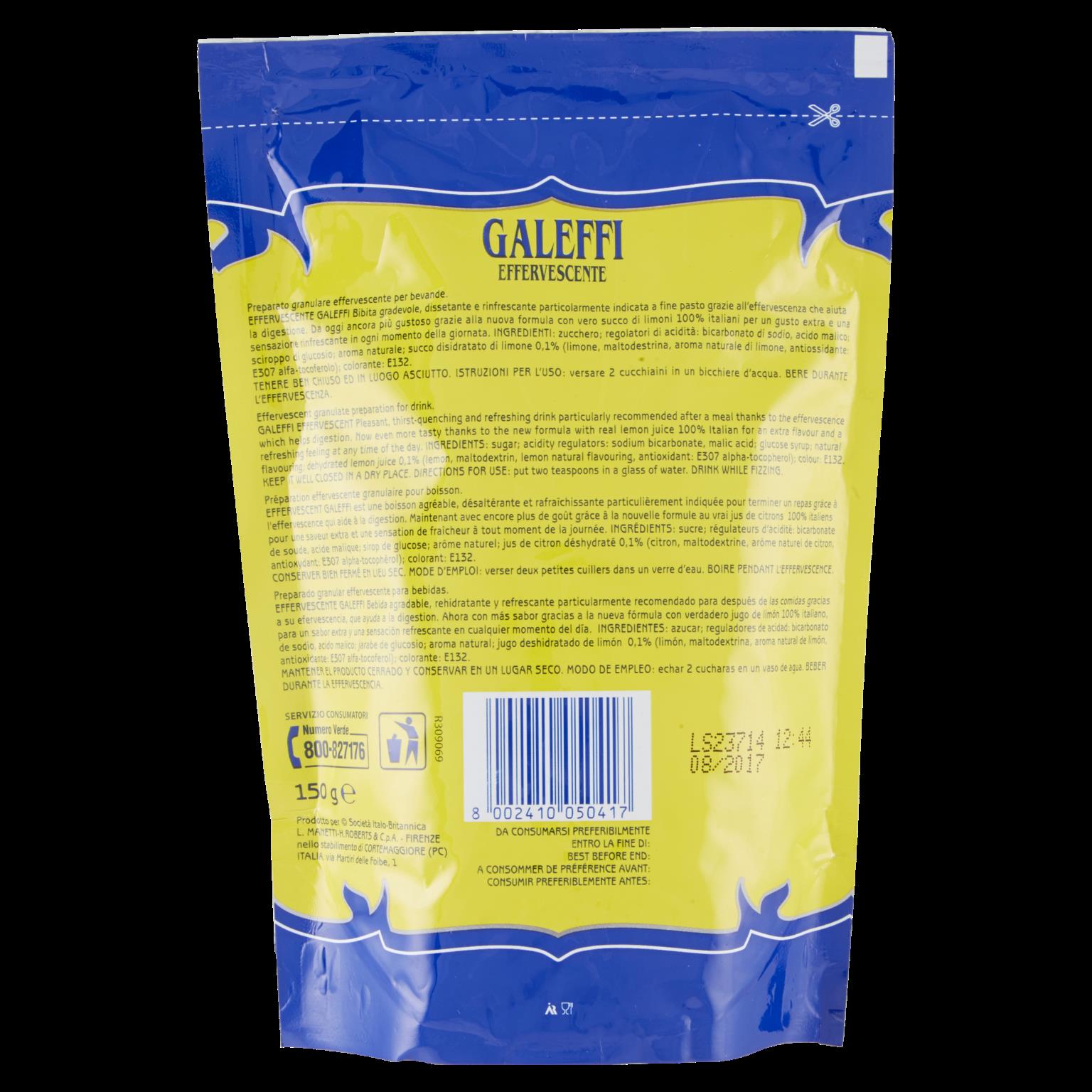 GALEFFI EFFERV BUSTA 150 GR   M