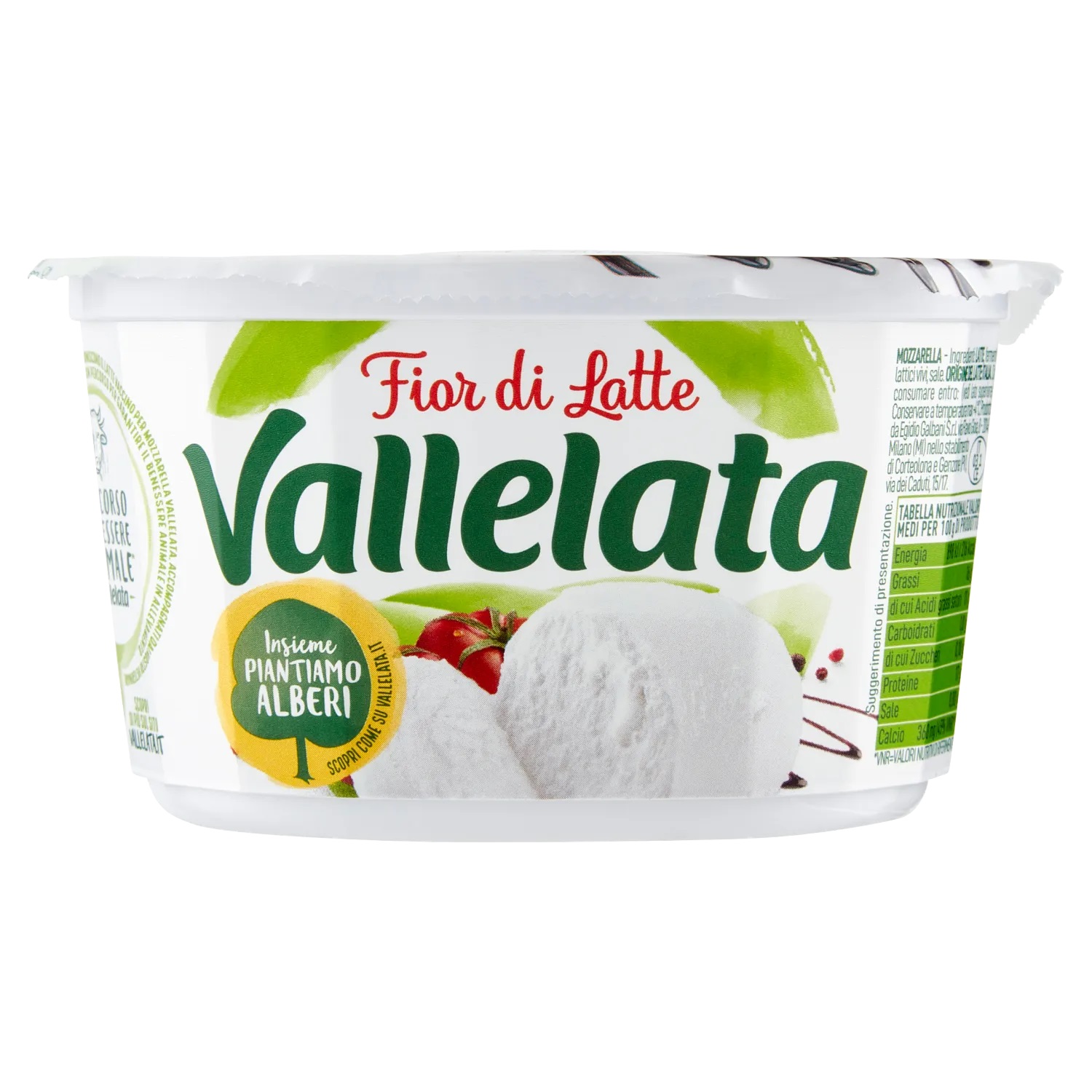 GALBANI MOZZARELLA VALLELATA 125 GR VENT LMV   S