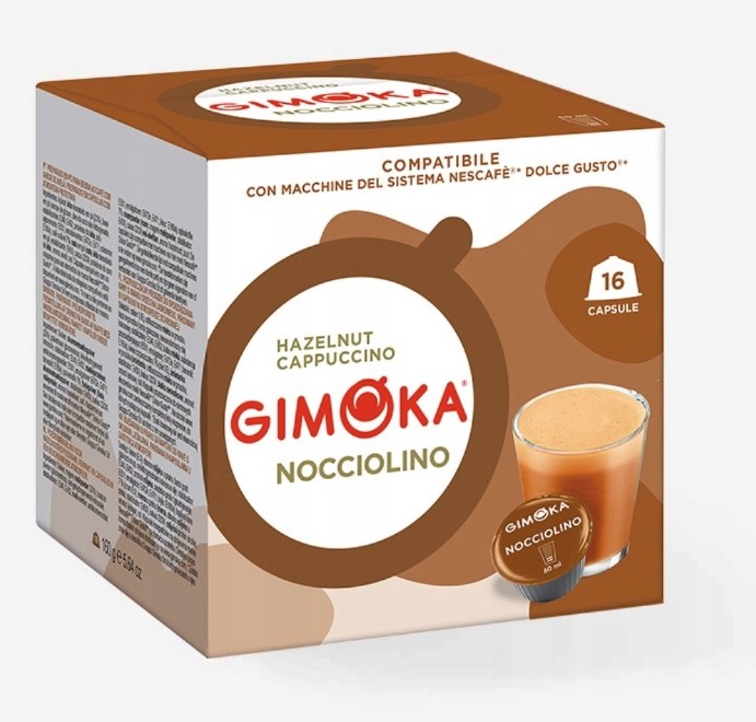 GIMOKA CAPS COMP DOL GUS NOCCIOLINO 16 PZ   L