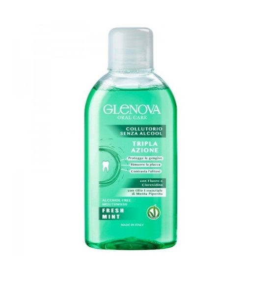 GLENOVA COLLUTORIO S/A FRESH MINT 400 ML   S