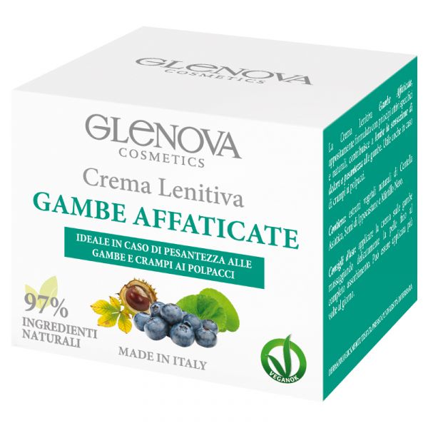 GLENOVA    CREMA LENITIVA GAMBE AFFATICAT 125 ML   L