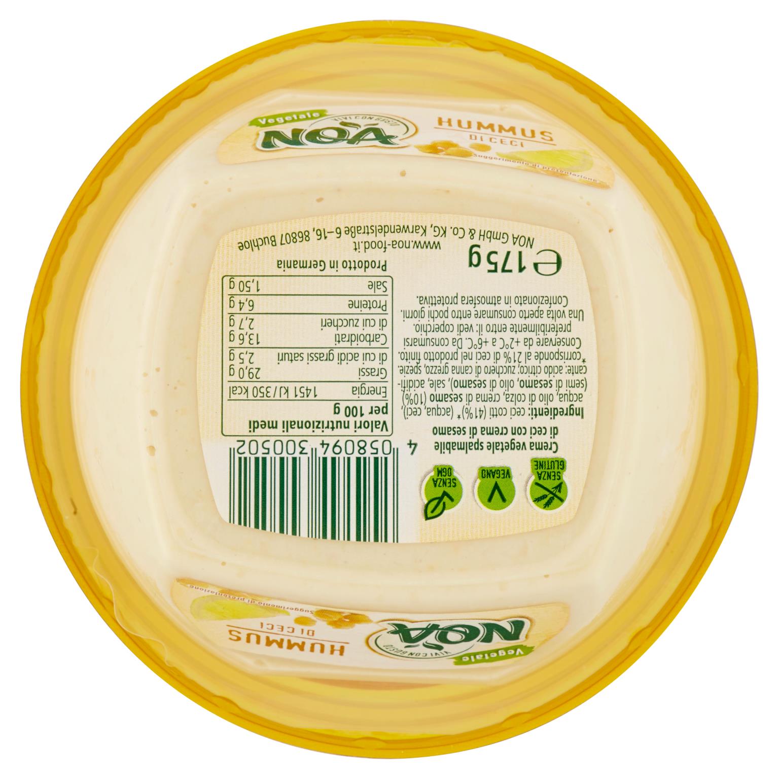 HUMMUS NOA DI CECI 175 GR   M