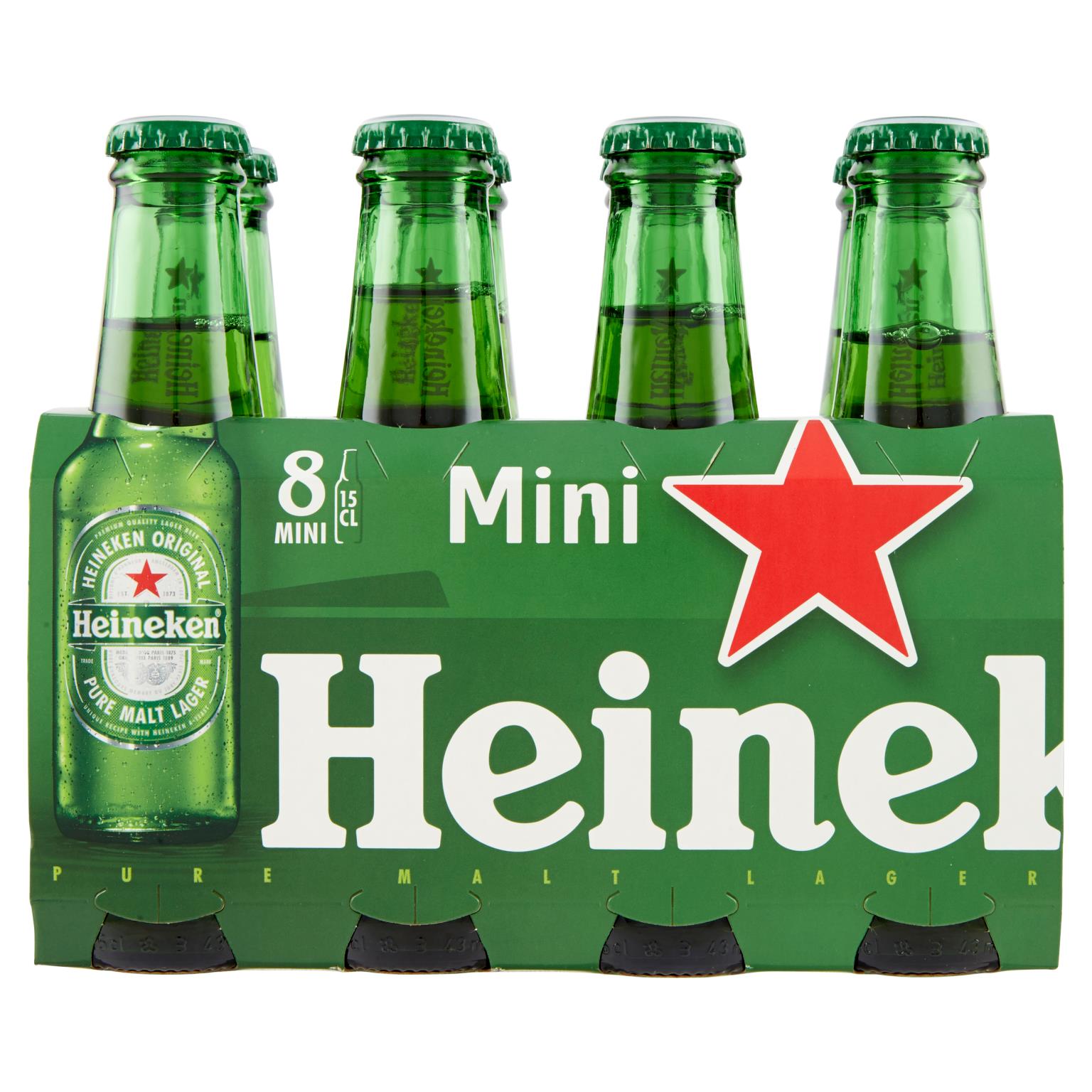 HEINEKEN BIRRA 8X15 CL   XL