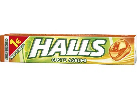 HALLS STICK AGRUMI 32 GR   S