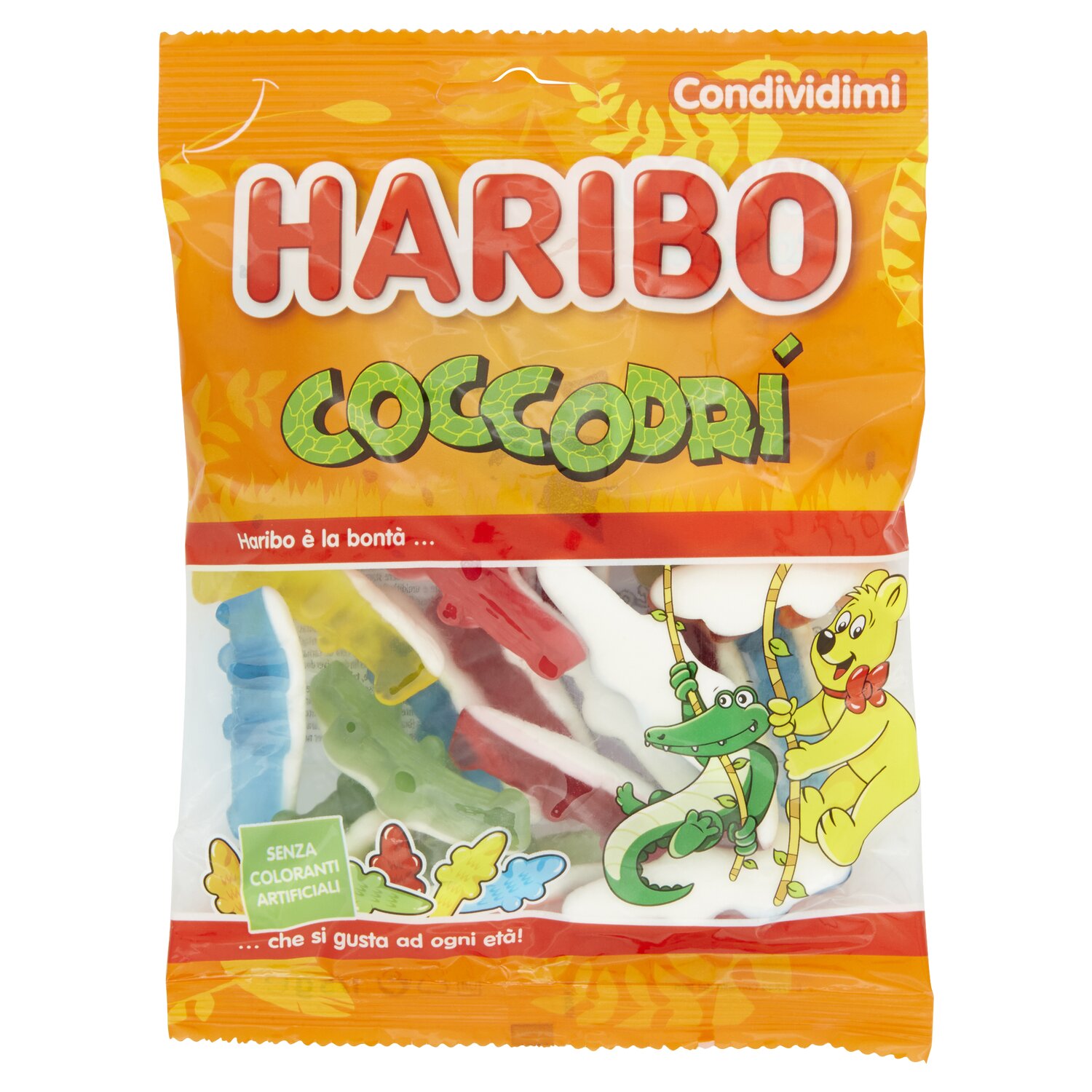 HARIBO CARAM COCCODRI 175 GR   M