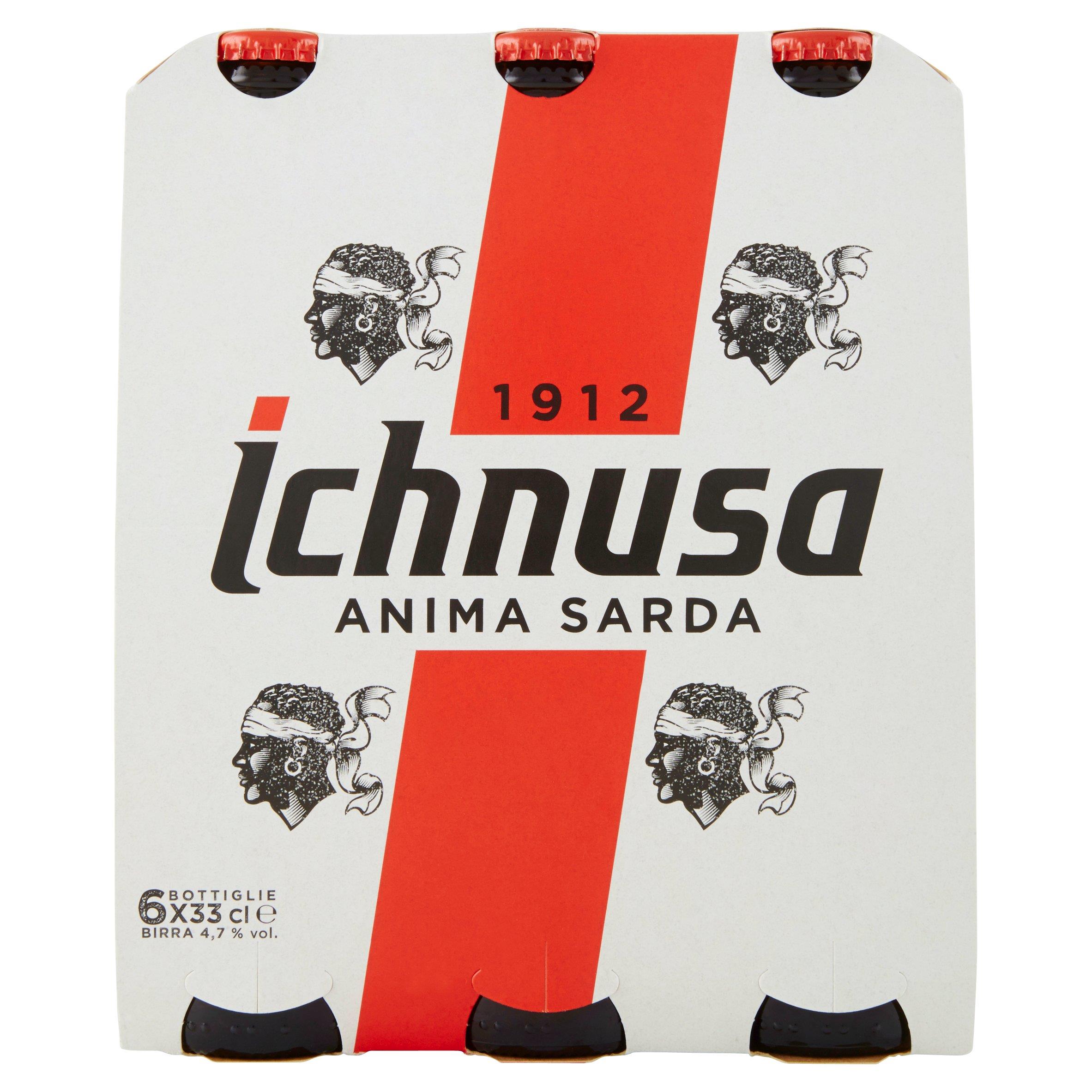 ICHNUSA BIRRA 1/3 CLUSTER 6X33 CL   S