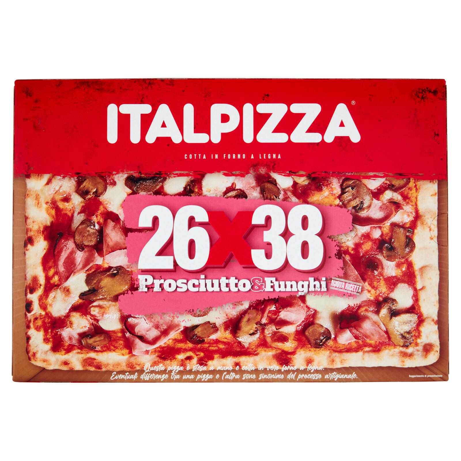 ITALPIZZA COTTO FUNGHI 570 GR   L