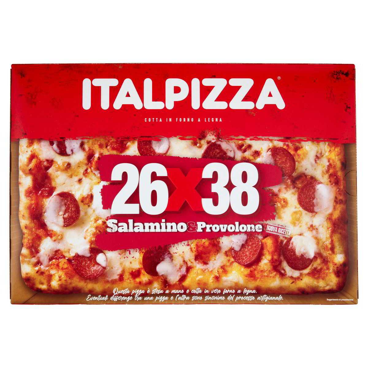 ITALPIZZA SALAME PROVOLA 535 GR   M