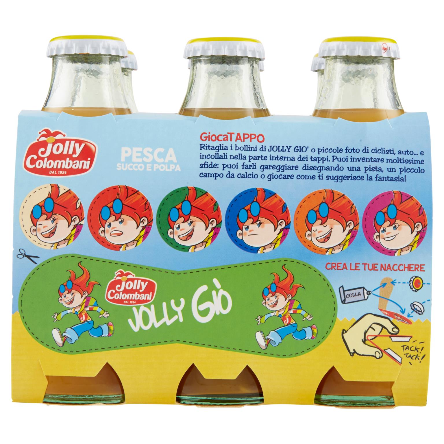 JOLLY NETTARE BOTT PESCA 6X125 ML   S