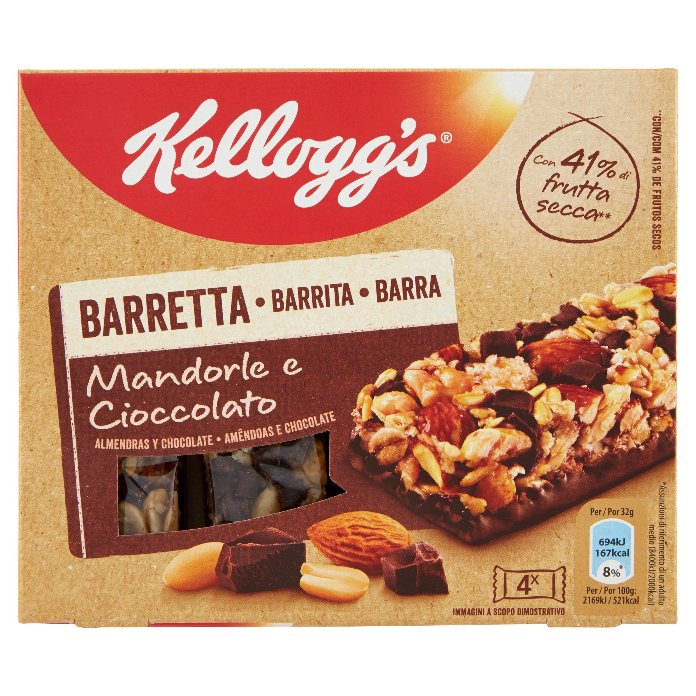 KELLOGGS BARRETTA MANDOR CIOCCOL 4 PZ   M