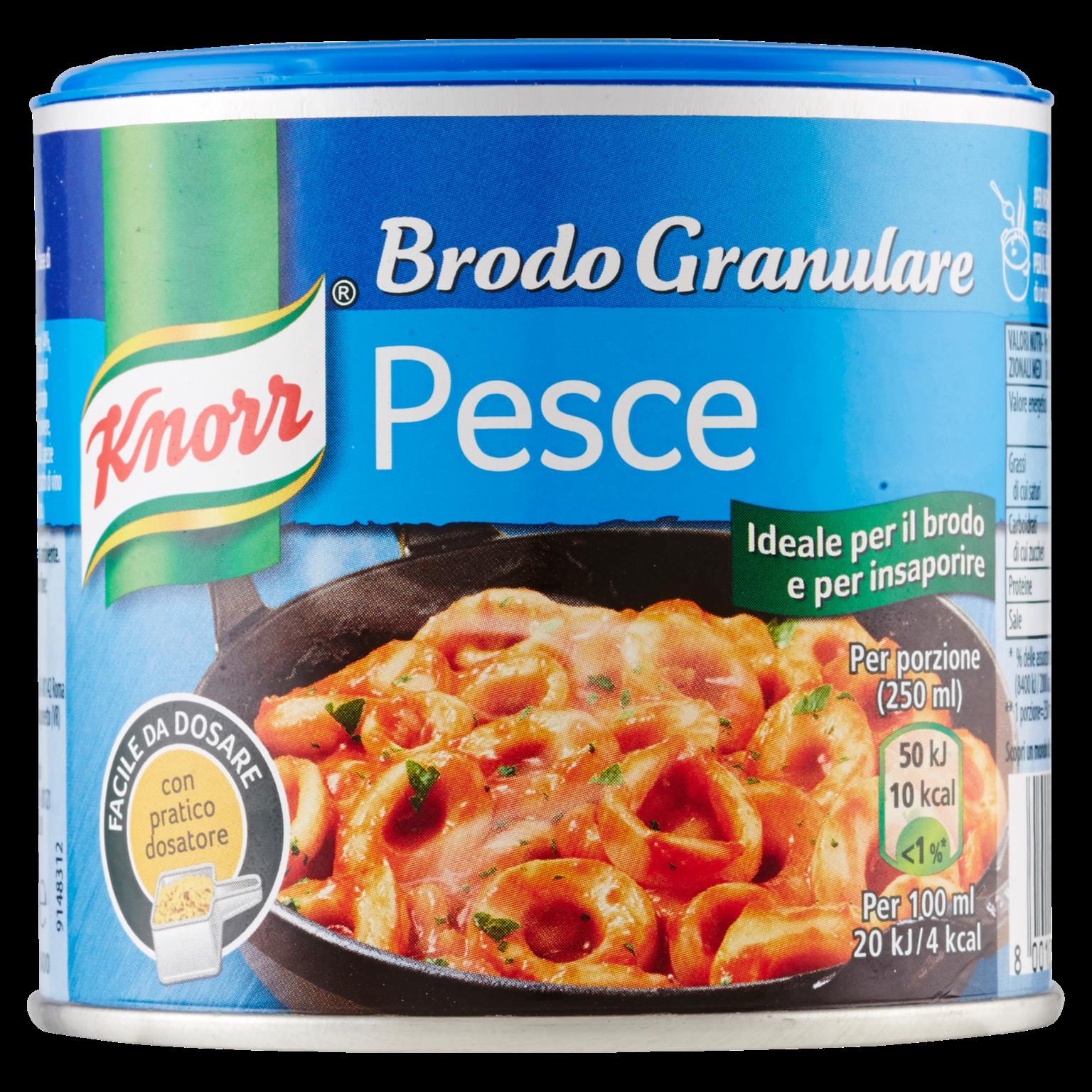 KNORR DADO GRANUL PESCE 150 GR   L