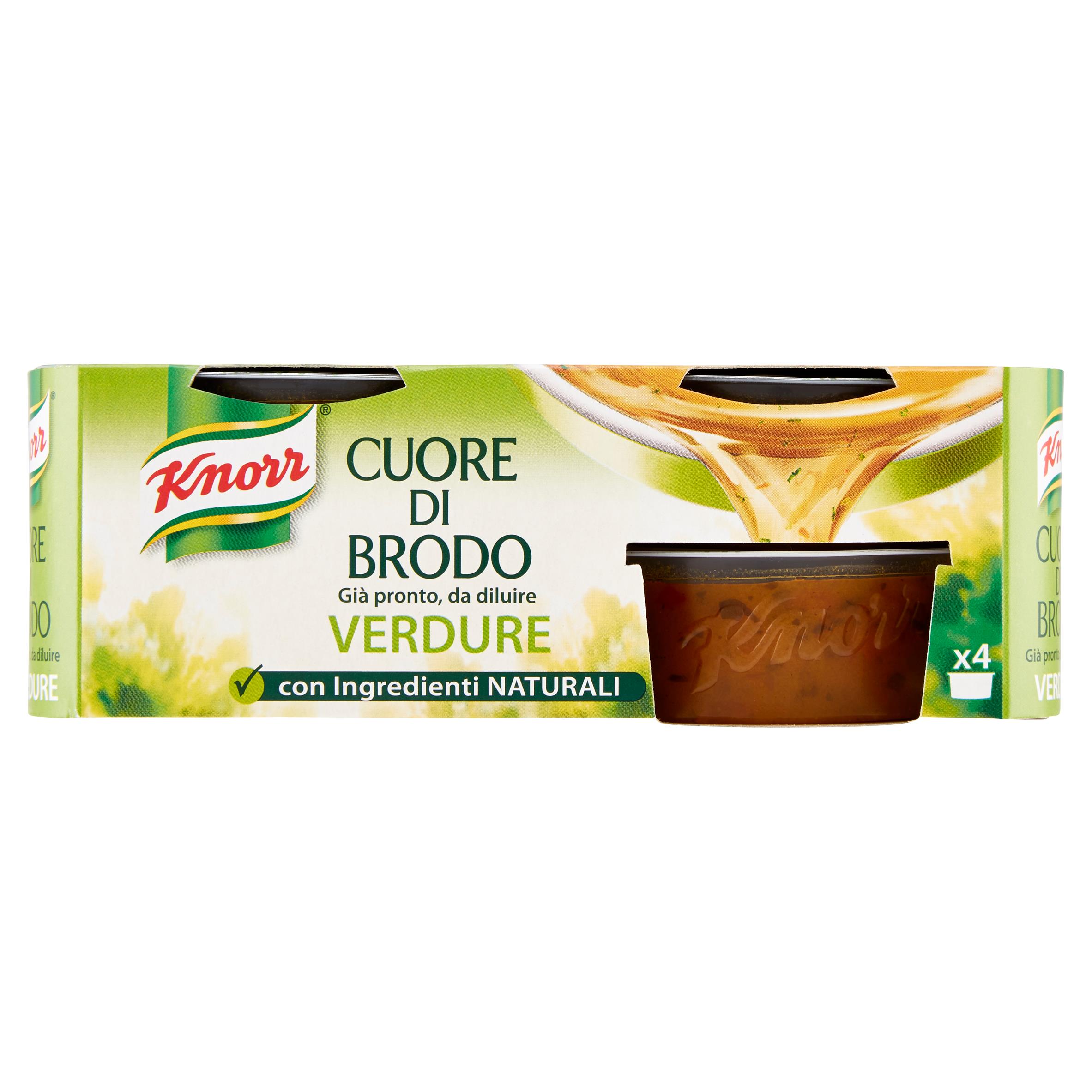 KNORR CUORE DI BRODO VERDURE   S