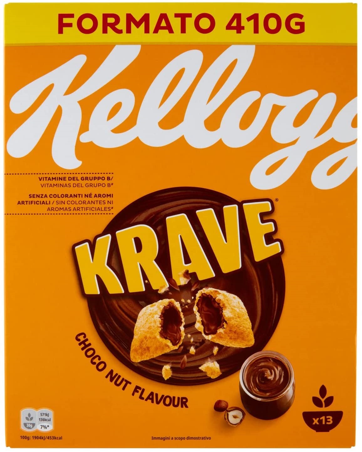 KELLOG CEREAL CHOC KRAVE 410 GR   M