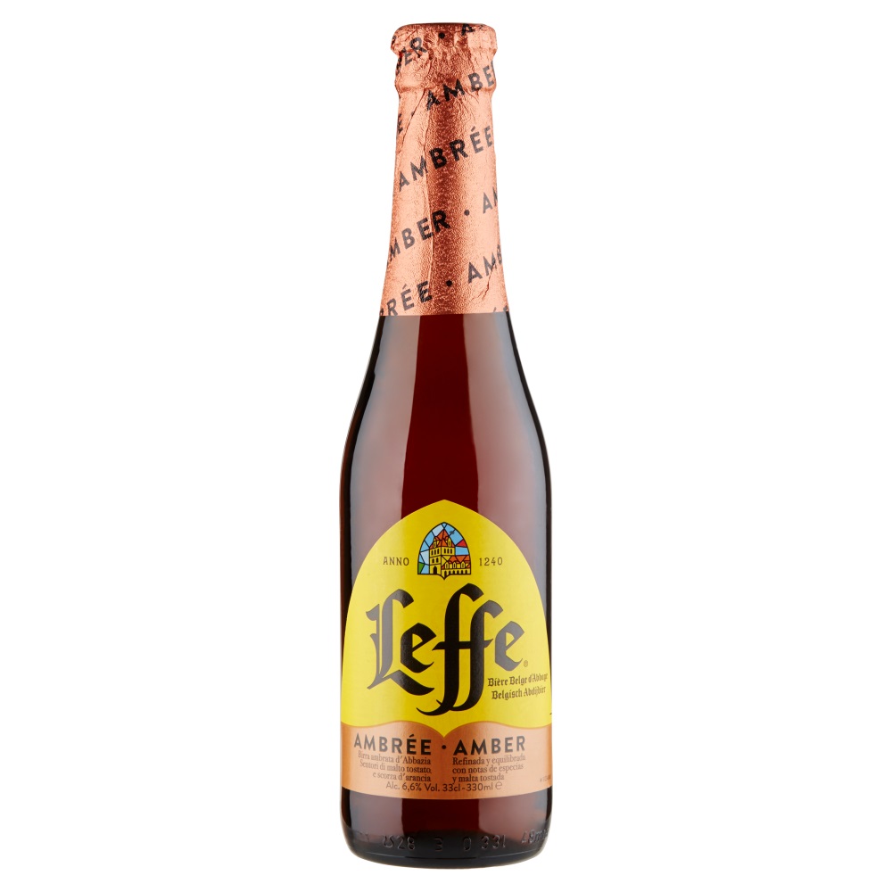 LEFFE BIRRA AMBREE 1/3 BOTTIGLIA 33 CL   L