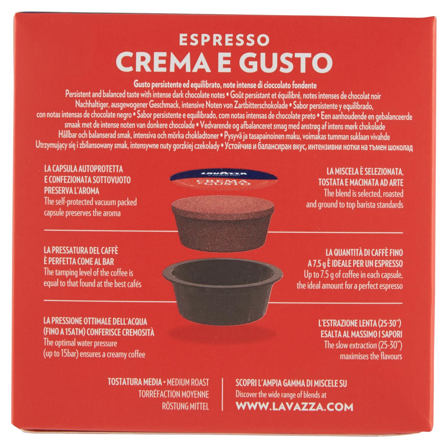 LAVAZZA A MODO MIO CREMA E GUSTO 16 CAP   L