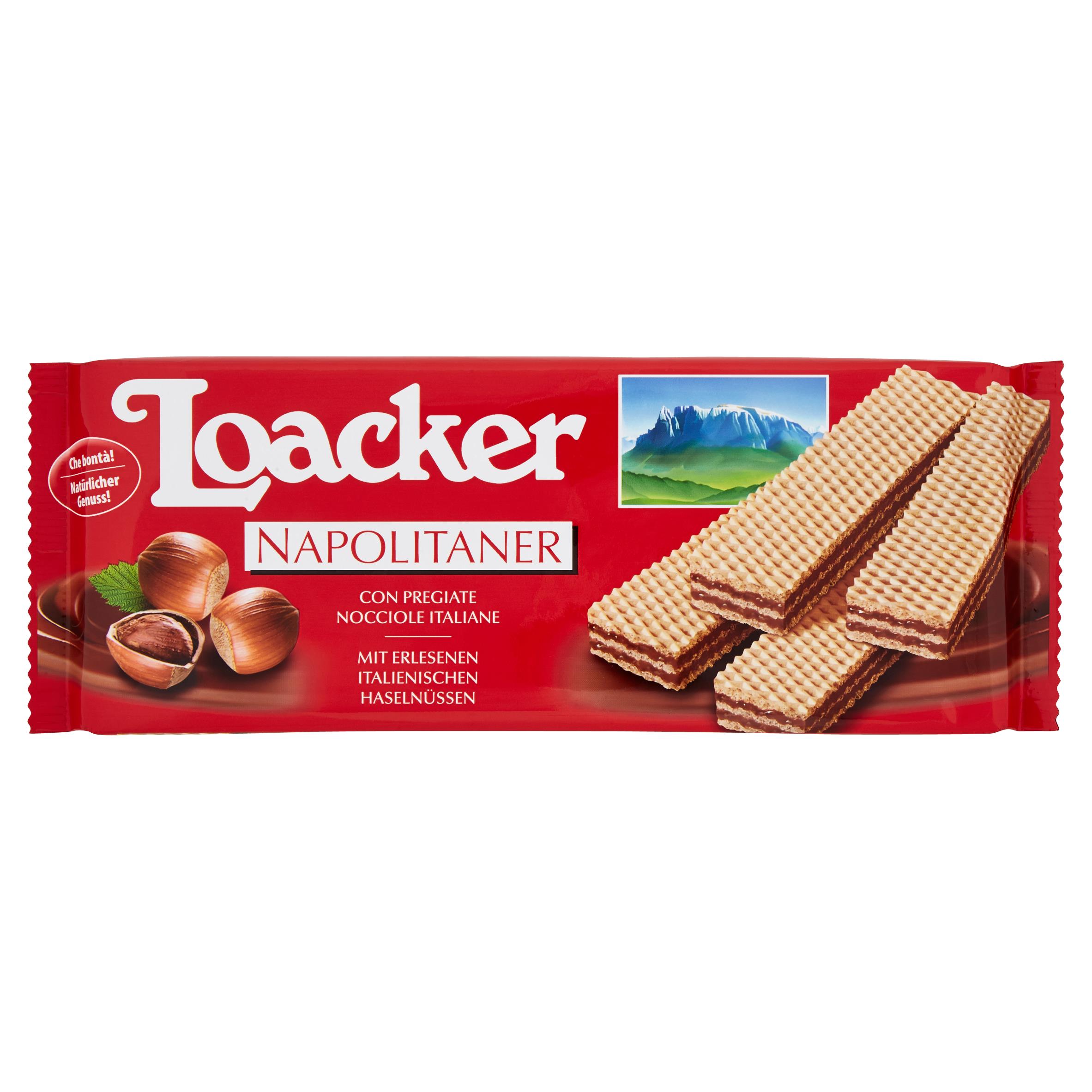 LOACKER WAFERS NAPOLITANER 175 GR   S