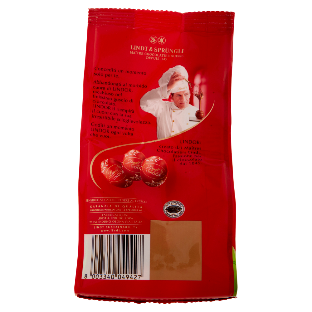 LINDOR OVETTI LATTE 180 GR PASQ   M