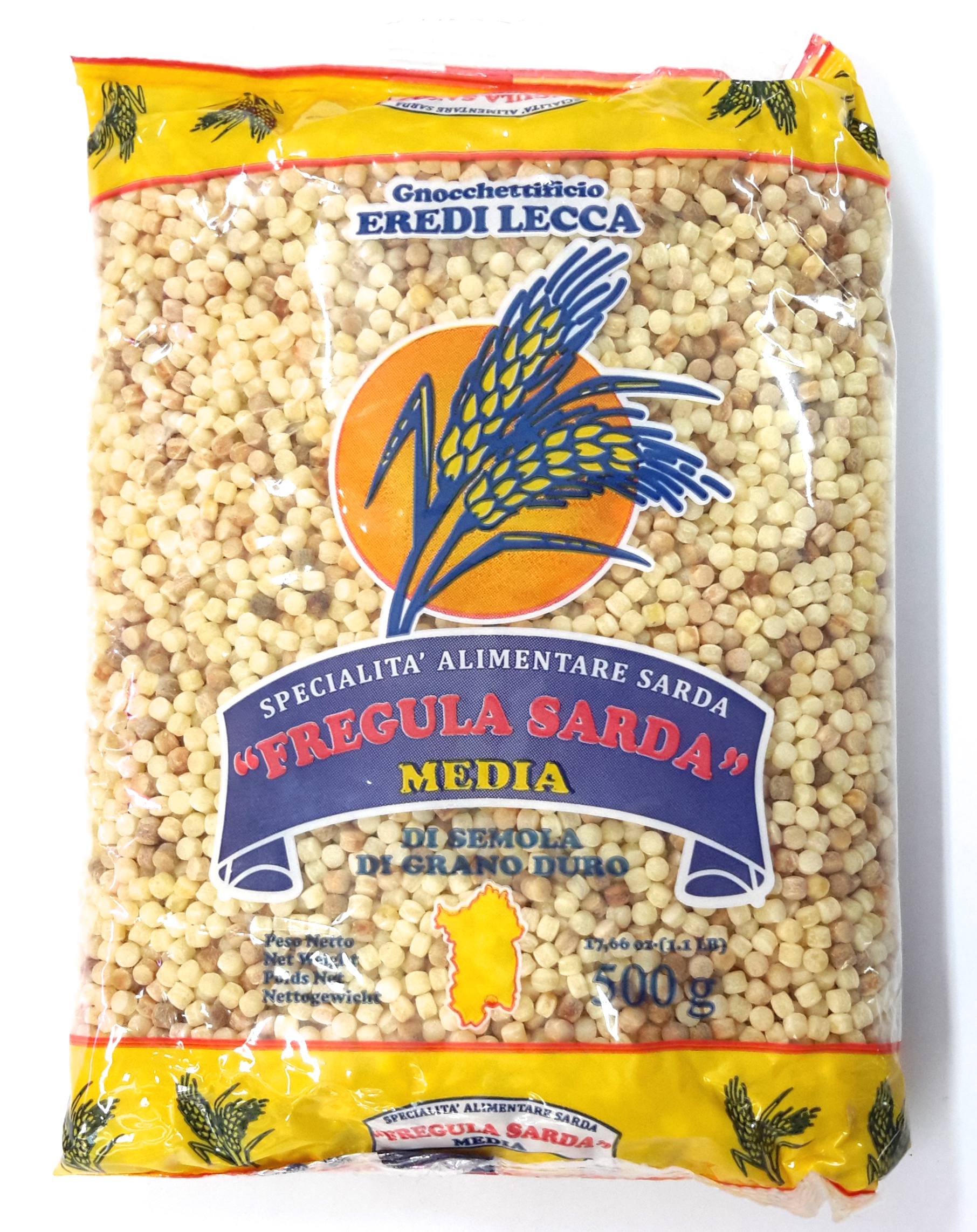 LECCA FREGOLA MEDIA 500 GR   L