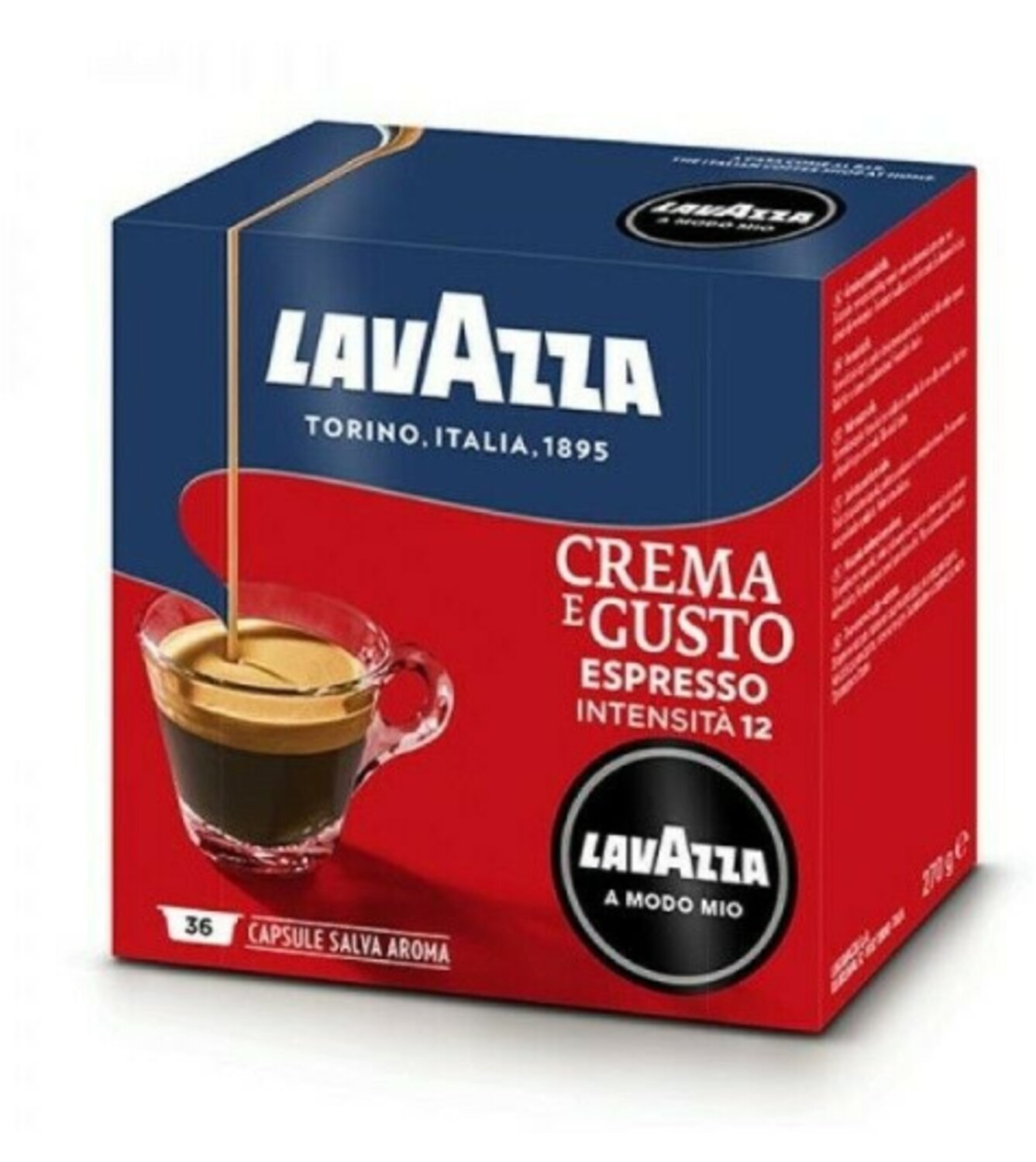 LAVAZZA CAPS MODO MIO CR GUST 36 PZ   XL