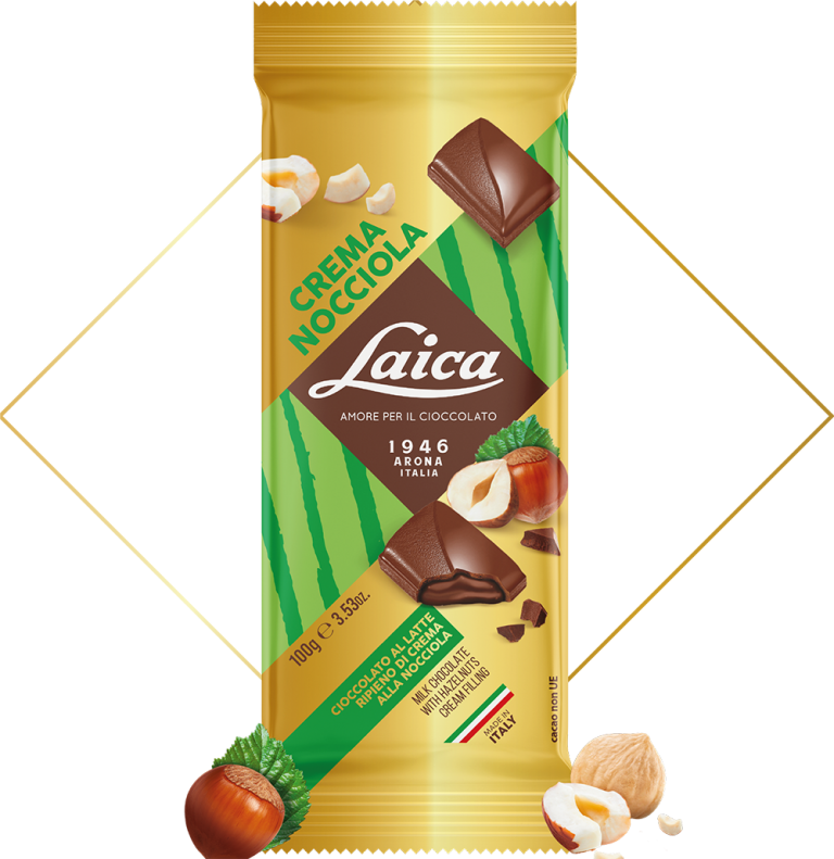 LAICA CIOCC LATTE RIP CREMA NOCC TAV 100 GR INVERN   S