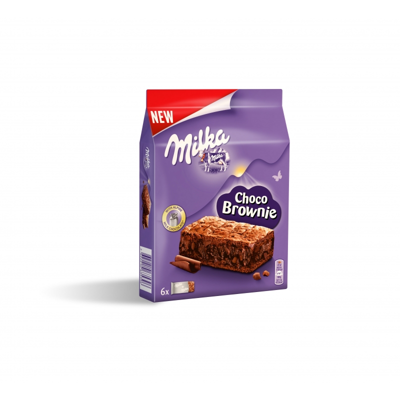 MILKA SNACK CHOCO BROWNIE 150 G   XL